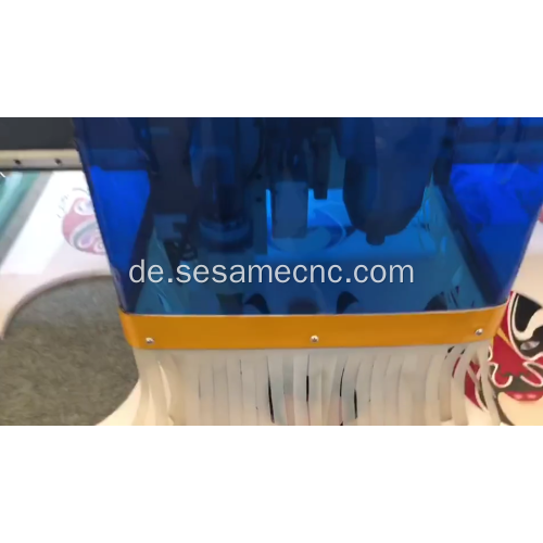 CNC-Messerschneidemaschine mit CCD-Kamera